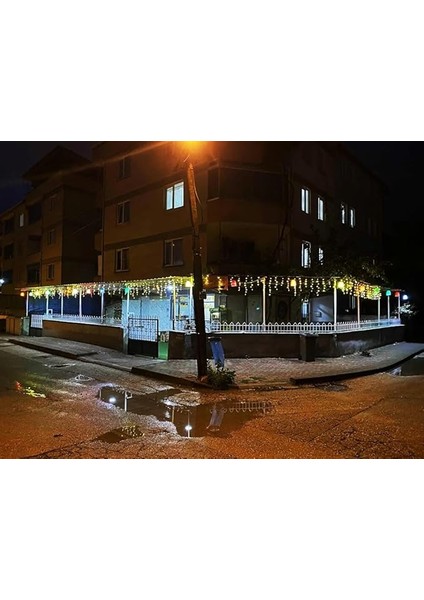 Alaçatı Ağaç Feneri 10'lu Set Dekoratif Dış Mekan Ambiyans Aydınlatma Armatürü Cafe Restoran Düğün Salonu Otel Organizasyon Etkinlikler Içn Rustik Bahçe Peyzaj Işıklandırma Renkli Sarkıt Avize indirimleri