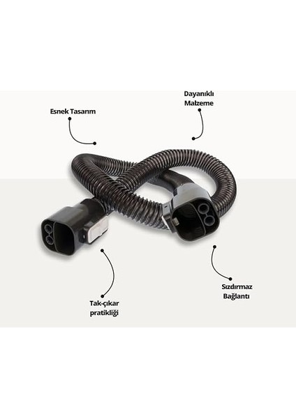 Kcc 4320 ile Uyumlu Koltuk ve Halı Yıkama Makinesi Hortumu indirimleri