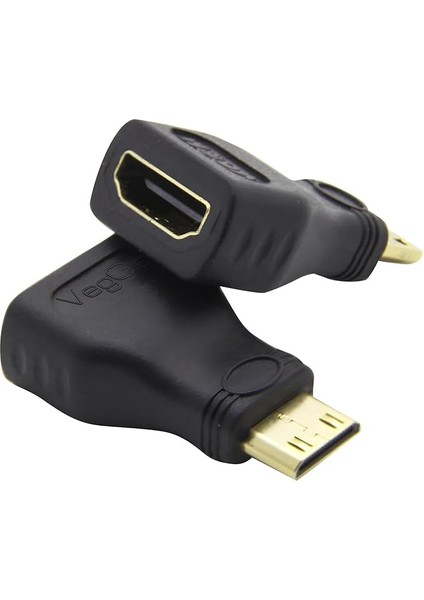Mini HDMI To HDMI Dönüştürücü Adaptör