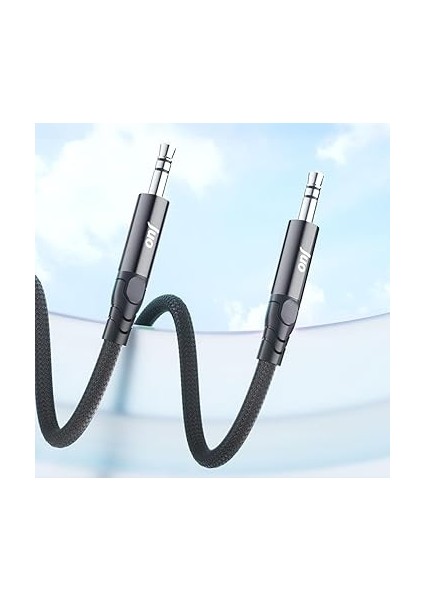 Stereo 3.5mm Trs Jack Örgülü Aux Ses Kablosu 1 Metre fiyatları