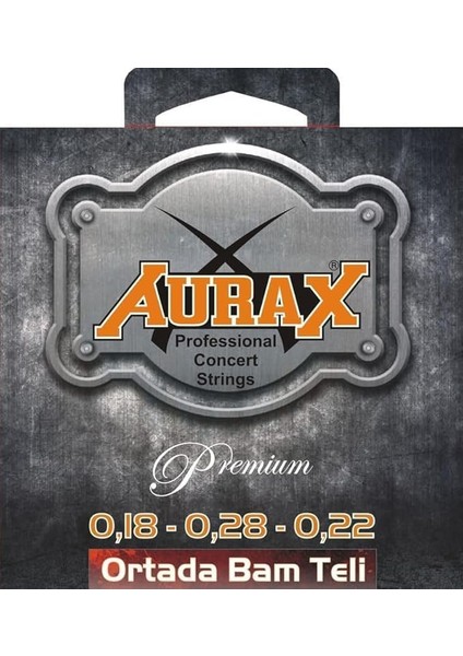 ARX18B 018 Kısa Sap Bağlama Teli (Ortada Extra Bam Bam Teli Eklenmiş)