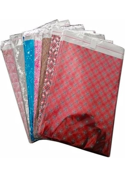 Marifetlerim - Kendinden Bantlı Metalize Hediye Paketi 20 * 25 cm 100 Adet