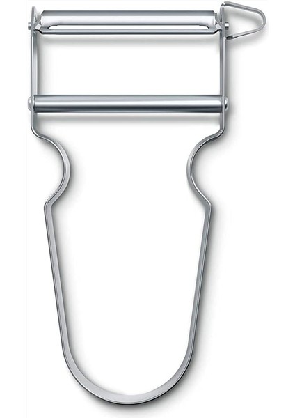 Star Tasarruflu Soyucu, Patates Soyucu, Iki Bıçaklı, Sarkaç Bıçaklı, Ekstra Keskin, Metal Sap, Isviçre Yapımı