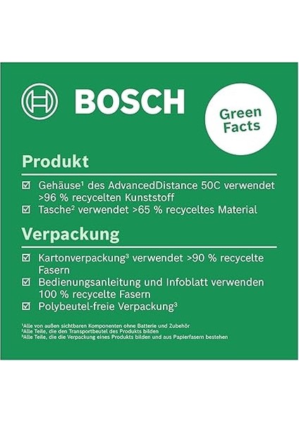 Home & Garden Advanceddistance 50C Lazerli Uzaklık Ölçer (50M Çalışma Alanı, 4 Sn. Ölçme Süresi, 3 x Aa Pil, Saklama Kutusu) modelleri