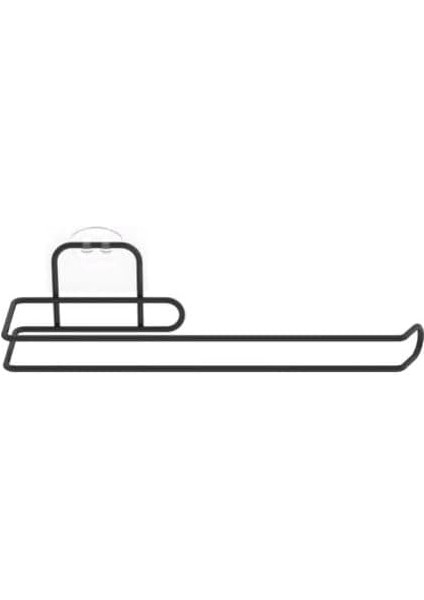 Home Yapışkanlı Metal Kağıt Havluluk & Wc Kağıtlığı – Deliksiz, Mat Siyah, Paslanmaz Çelik, Duvara Monte, Şık ve Dayanıklı, Mutfak ve Banyo Için Pratik Kullanım (Havlu Kağıtlığı)