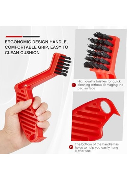 Parça Yün Bakım Fırçası Parlatma Mahmuzu Seti Parlatma Pedleri Için Temizleyici Yün Kompozit Ped Detayı (Yurt Dışından) fırsatları