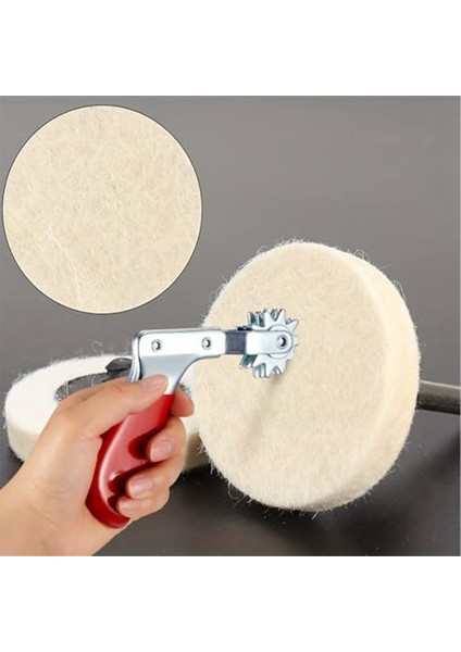 Parça Yün Bakım Fırçası Parlatma Mahmuzu Seti Parlatma Pedleri Için Temizleyici Yün Kompozit Ped Detayı (Yurt Dışından) indirimleri