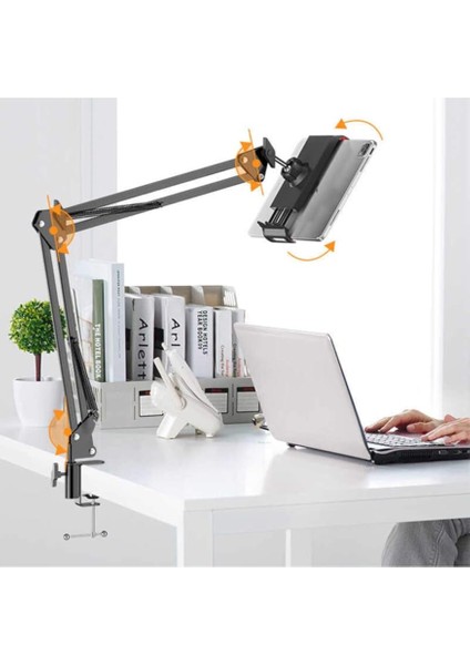 38511 Ms 03 Masa Tablet Telefon Tutucu, Siyah