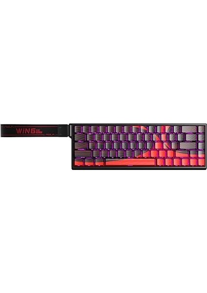 WIN68 He Max Manyetik Klavye Rapid Trigger Wing Chun Switch 8000Hz Rgb Tkl Hot Swap Oyuncu Klavyesi Kırmızı fırsatları