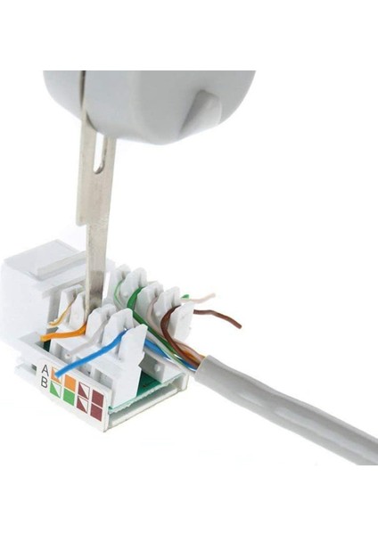 Profesyonel Delme Aleti, Idc RJ45 RJ11 CAT5E Cat6 Ağ Telekom Telefon Kablosu Soketi Darbe Terminali Takma Aletleri (Yurt Dışından) indirimleri