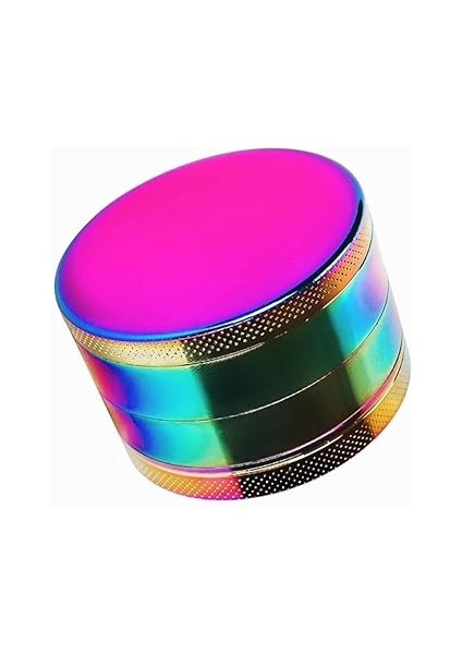 63 mm 4 Katmanlı Mıknatıslı Çinko Alaşım Herbal Grinder Baharat Bitki Ot Tütün Öğütücü Renkli indirimleri