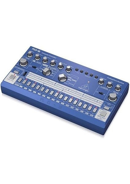 Rd6-Bu, Klasik Analog Drum Machine (8 Drum Sesi, 16-Adımlı Sequencer ve Distortion Efekti) fırsatları