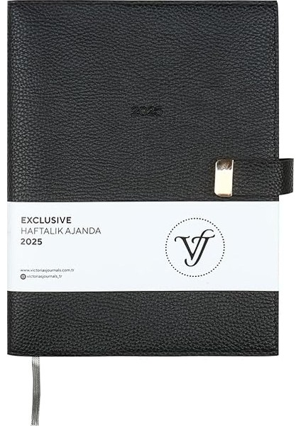 2025 Haftalık Ajanda A4 (19X25CM) Ivory 100GR. Içi Değişebilir fırsatları