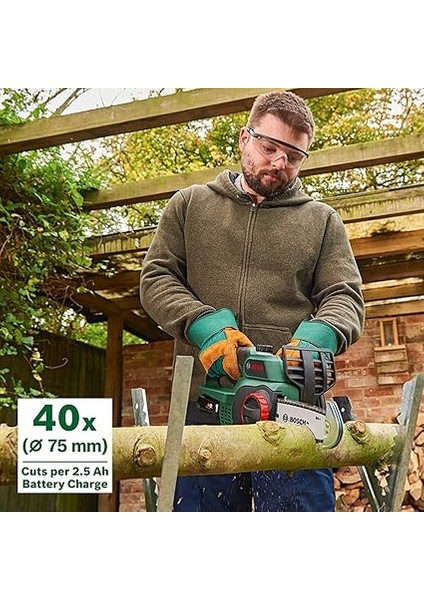 Home And Garden Easychain 18 Akülü Zincirli Ağaç Kesme Makinesi, Yeşil, 18 V, 1 Akü, 20 cm Pala Uzunluğu, 13.5 cm Kesme Uzunluğu modelleri