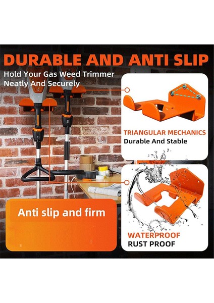 Garaj Duvar Kancaları 2 Adet Garaj Kancaları Yardımcı Çift Ağır Hizmet Tipi Duvara Monte Kancalar Garaj Depolama Düzenleme Alet Askıları (Yurt Dışından) fırsatları