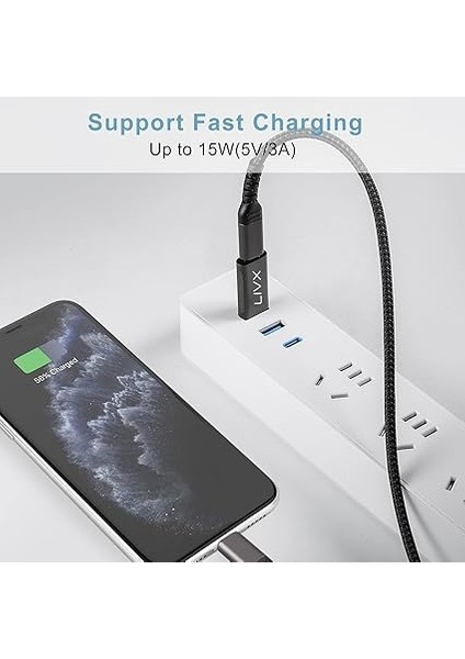 Type C To USB 3.0 Çevirici Dönüştürücü Otg Adaptör Lva-Otgcf indirimleri