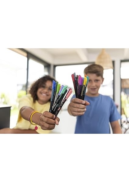 Offis ve Kırtasiye 749051 Desenli Fineliner Keçeli Kalem fiyatları