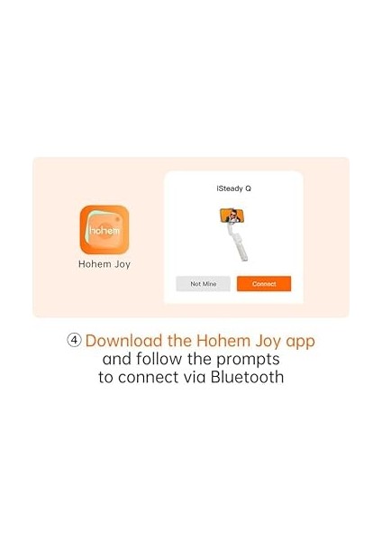 Akıllı Telefonlar Için Gimbal Stabilizator Ultra Hafif 195 Gram Dahili Batarya 460 Mah 360 Derece Dönen Başlık Android iPhone ile Uyumlu Katlanabilir Video Kaydı Için Sabitleyici Isteady Q fırsatları