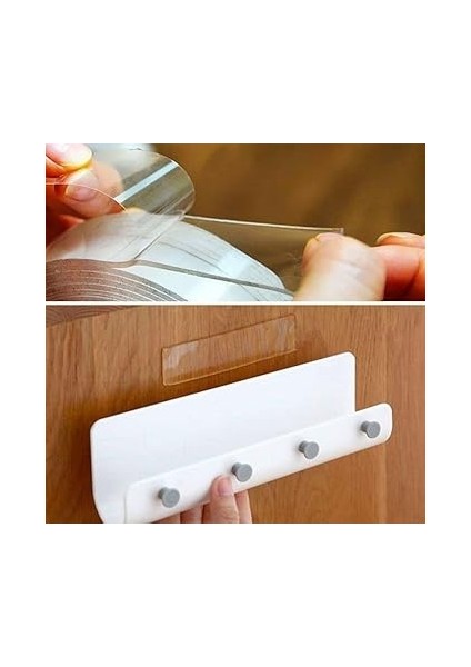 Güçlü Çift Taraflı 2 mt x 3 cm Çift Taraflı Nano Bant (4172) fırsatları