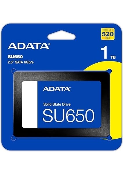 SU650 1tb 3d-Nand Sata 2.5" Dahili SSD (ASU650SS-1TT-R) indirimleri