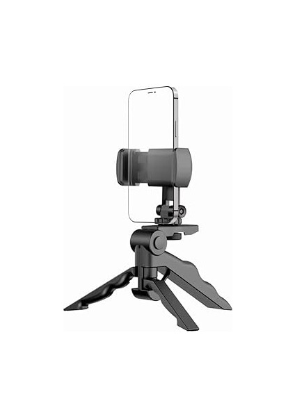 Tripod Modern Tasarım 3 Ayak Mini Kamera ve Telefon Tripodu + Döner Başlık Telefon Tutucu Hafif Taşınabilir K555 fırsatları