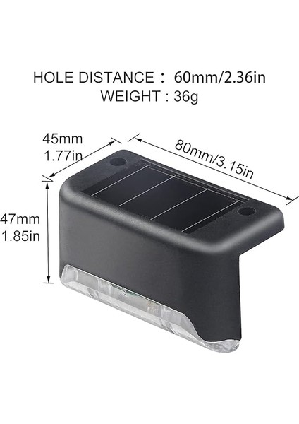 4'lü Solar Enerjili Bahçe Işıklandırmak Için Lamba Dış Mekan Işık Uygun Güneş Enerjili Aydınlatma Piknik Kamp Tatil Için Bahçe, Veranda, Havuz Kenarı Aydınlatması Sm-4 modelleri