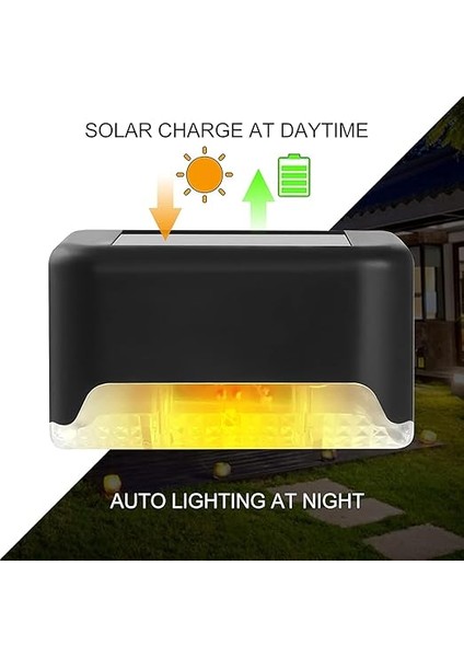 4'lü Solar Enerjili Bahçe Işıklandırmak Için Lamba Dış Mekan Işık Uygun Güneş Enerjili Aydınlatma Piknik Kamp Tatil Için Bahçe, Veranda, Havuz Kenarı Aydınlatması Sm-4 indirimleri