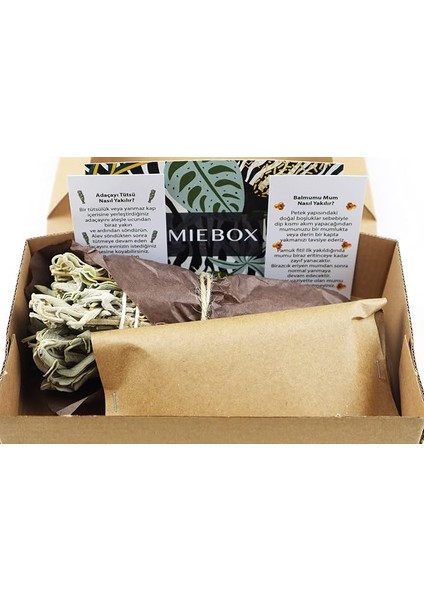 Make It Easier Arınma ve Enerji Başlangıç Seti : Adaçayı Tütsü ve 3 Organik Balmumu Mum indirimleri