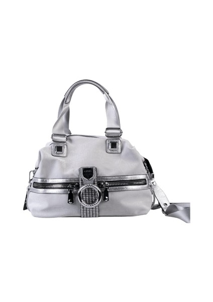C1099 Kadın El ve Omuz Çantası Gümüş