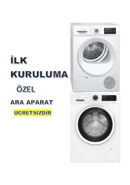 2 Li Set 9 kg 1200 Devir Çamaşır Makinesi CGA242X3TR + 8 kg Isı Pompalı Kurutma Makinesi KM8612HTR fiyatları