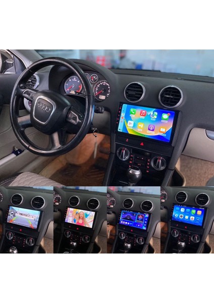 Audi A3 Android Ekran Multimedya Sistemi (6+128GB)