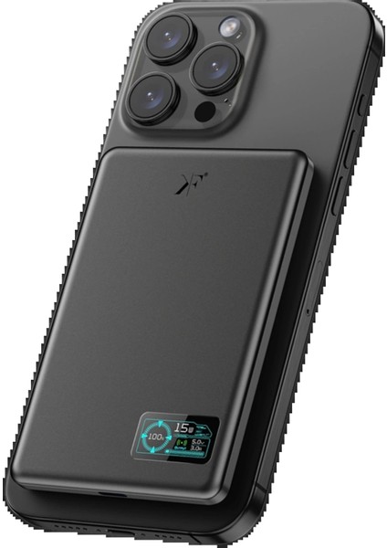 CPT83 PW595 5.000 Mah Dijital Göstergeli 20W Type-C ve 15W Kablosuz Şarj Pd Hızlı Şarj Magsafe