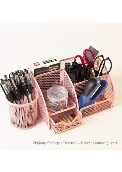 7 Bölmeli Çok Fonksiyonlu Saklama Kutusu Kalem Kovası (Yurt Dışından) modelleri
