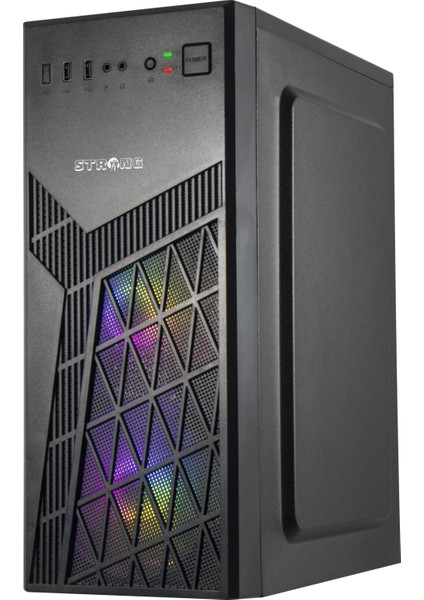 Glave 2x 120MM Rainbow Fanlı Atx Mesh Gaming Bilgisayar Kasası (Powersız) modelleri