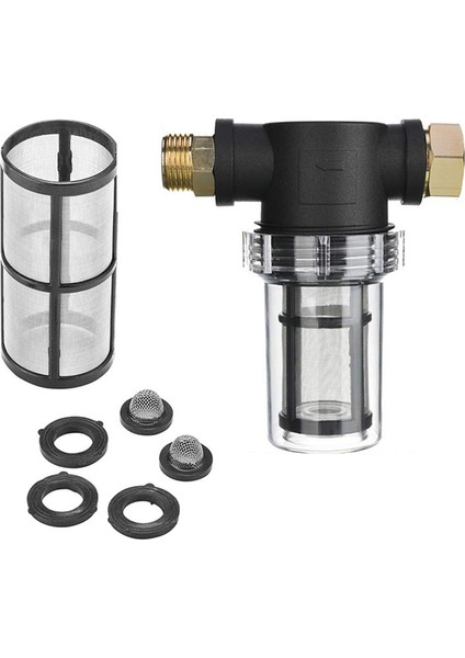 3/4 Bahçe Sulama Filtresi Su Ürünleri Yetiştiriciliği Balık Tankı Su Pompası Filtresi Araba Yı Ev Su Borusu Süzgeci (Yurt Dışından) indirimleri