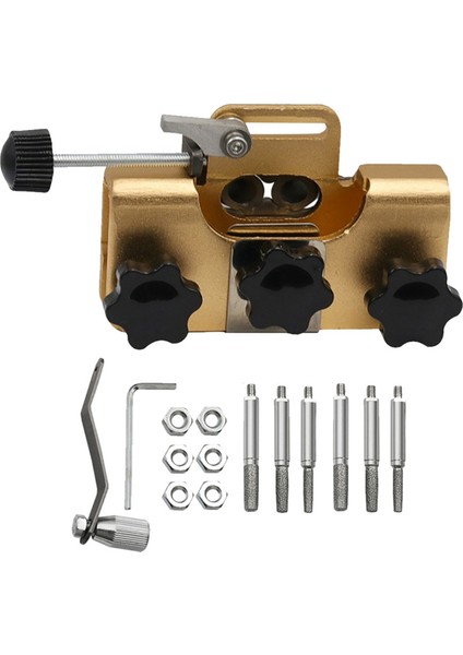 Zincirli Testere Bileyiciler Taşınabilir Zincirli Testere Zinciri Bileme Ağaç Işleme Taşlama Elektrikli Zincirli Testere Bileme Aleti 6 Bit ile (Yurt Dışından)