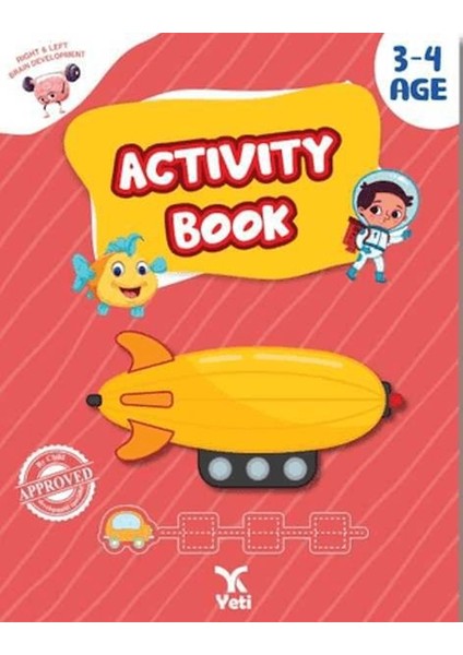 3-4 Age Activity Book