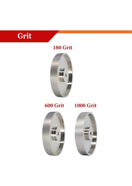 Cbn Taşlama Tekerleği, 1/2 Inç Mil ile 6x1 Inç Genişliğinde, Yüksek Hızlı Çelikleri Bilemek Için Elmas Taşlama Tekerleği, 180 Kum (Yurt Dışından) modelleri