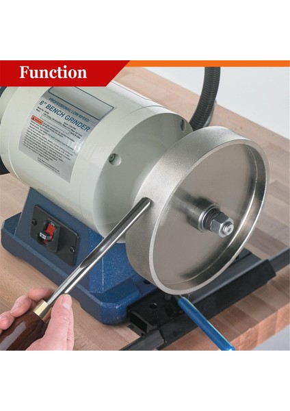 Cbn Taşlama Tekerleği, 1/2 Inç Mil ile 6x1 Inç Genişliğinde, Yüksek Hızlı Çelikleri Bilemek Için Elmas Taşlama Tekerleği, 180 Kum (Yurt Dışından) indirimleri