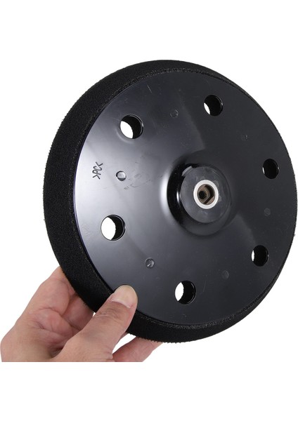 215 mm Kendinden Yapışkanlı Zımpara Diski Duvar Cilalama Destek Plakası Alçıpan Zımpara Makinesi Için Cırt Cırtlı Yedek Zımpara Pedi (Yurt Dışından)