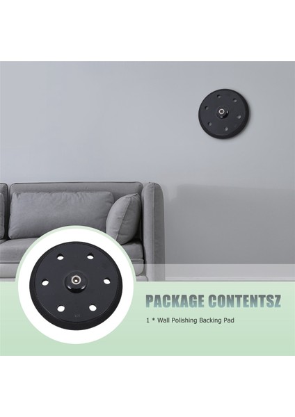 215 mm Kendinden Yapışkanlı Zımpara Diski Duvar Cilalama Destek Plakası Alçıpan Zımpara Makinesi Için Cırt Cırtlı Yedek Zımpara Pedi (Yurt Dışından) modelleri