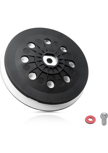 Zımpara Pedi Yedek Parçası, D125 (5 Inç), Yumuşak, 8 Delik, Festool Ets Ec 125, Lex 125 Eq Sande ile Uyumlu (Yurt Dışından)