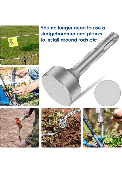 Darbeli Matkaplar Için Sds Plus Topraklama Çubuğu Sürücüsü, Gbh-3-28 Gbh2-26 (Ark Yüzeyi) Için Üniversal Topraklama Çubuğu Uç Sürücü Soketi (Yurt Dışından) modelleri