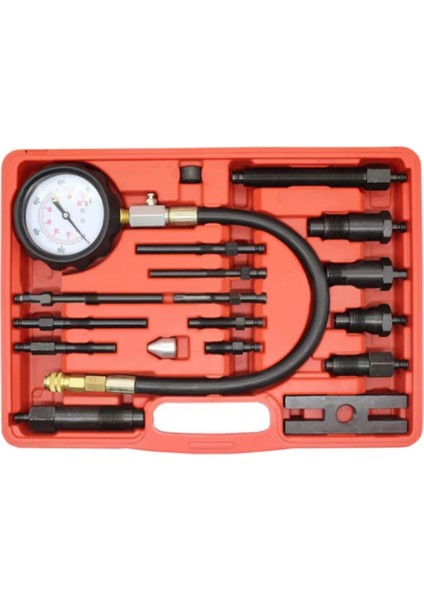 013-KK1123 Dizel Motor Kompresyon Test Kiti Cihazı 17 Parça indirimleri