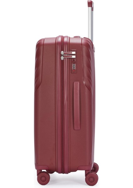 Ultra Hafif Polipropilen Orta Boy Valiz Bordo fiyatları