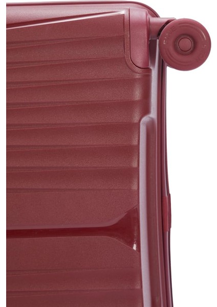 Ultra Hafif Polipropilen Orta Boy Valiz Bordo