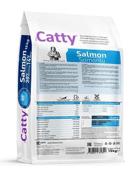 Somonlu Yetişkin Kedi Maması 15 kg fiyatları