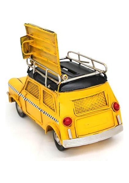 Dekoratif Metal Araba Çerçeveli ve Kumbaralı (944944) fırsatları