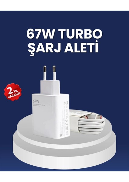 Buğz 67 Watt Hızlı Şarj Adaptörü Samsung S20 S21 S22 S23 Uyumlu