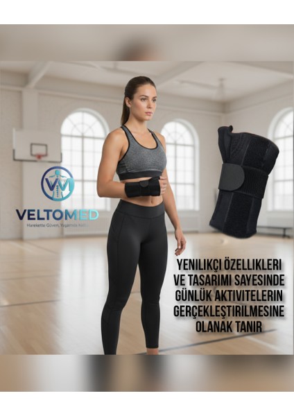Başparmak Destekli Çift Taraflı El Bilek Ateli – Ortopedik Destekli Bilek Sabitleyici Alüminyum Destekli